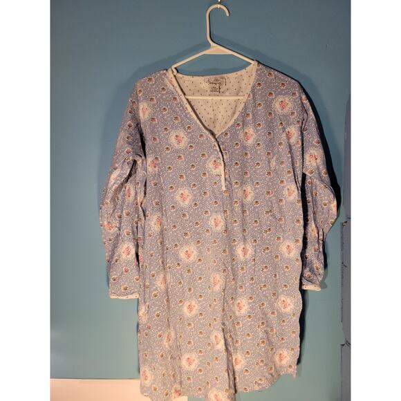 J.O. Intimates Vintage Y2K Womens Long Sleeve Pajama Top Size M - Picture 1 of 9